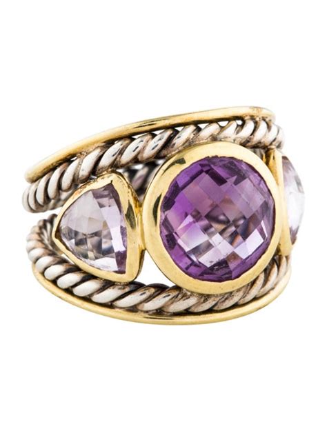 david yurman inspired ring|david yurman 3 stone ring.